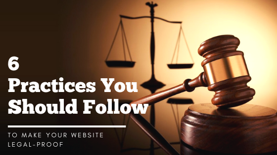 Make Your Website Legal-proof